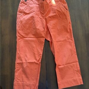 Talbots Vibrant Orange Chino Pants